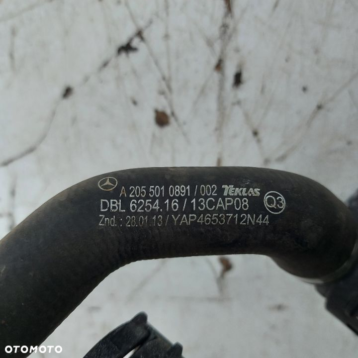 POMPKA POMPA OBIEGOWA WODY WAZ PRZEWOD RURA MERCEDES 0005003000 ORYGINAL DEMONTAZ - 7