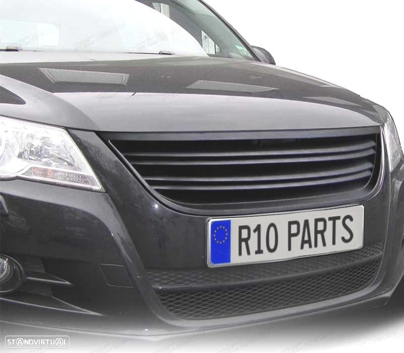 GRELHA FRONTAL VOLKSWAGEN VW TIGUAN 07-11 PRETA - 2
