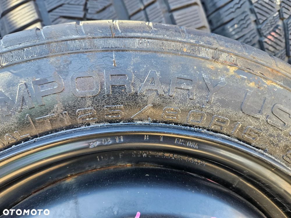Koło dojazdowe Peugeot Citroen 4x108 15 " T125/80/15 - 2