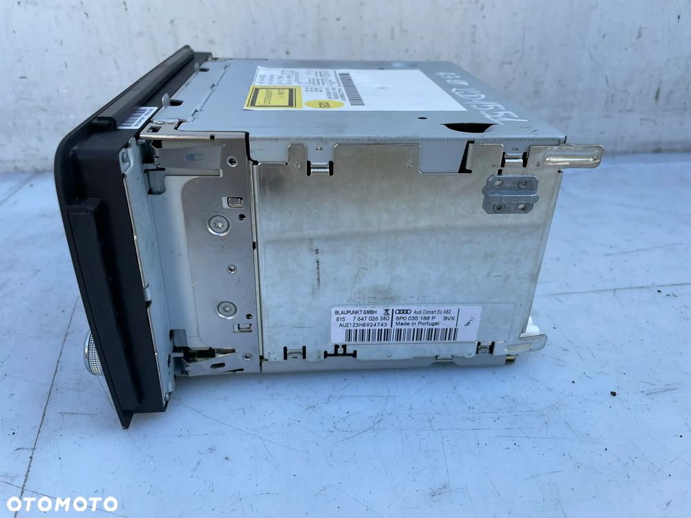 RADIO CD AUDI CONCERT 2DIN Z KODEM 8P0035186P - 4