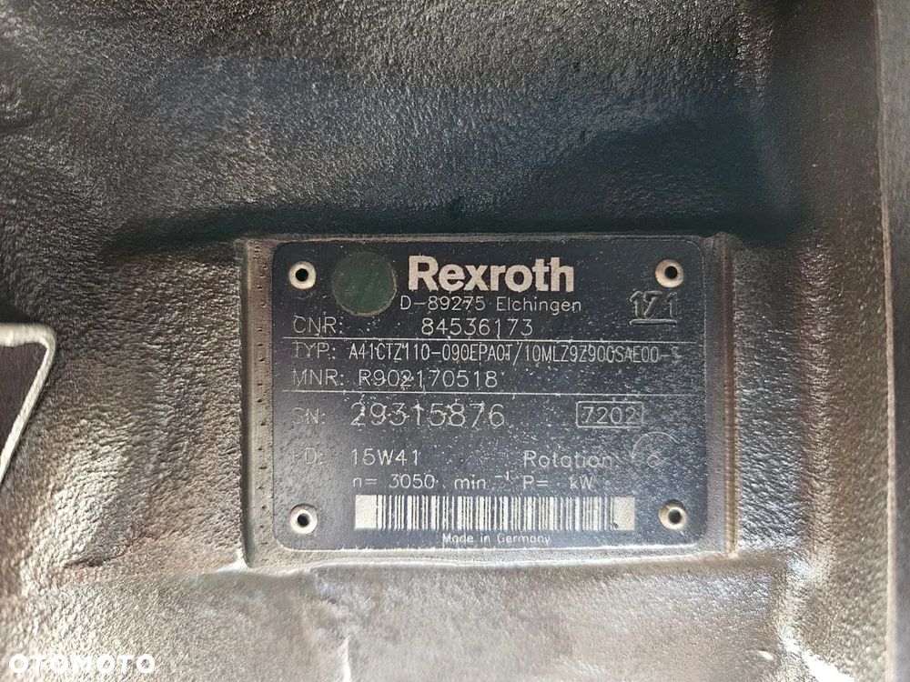 Pompa jazdy R902170518 Rexroth A41CTZ110-090EPAOT AutoCommand - 9