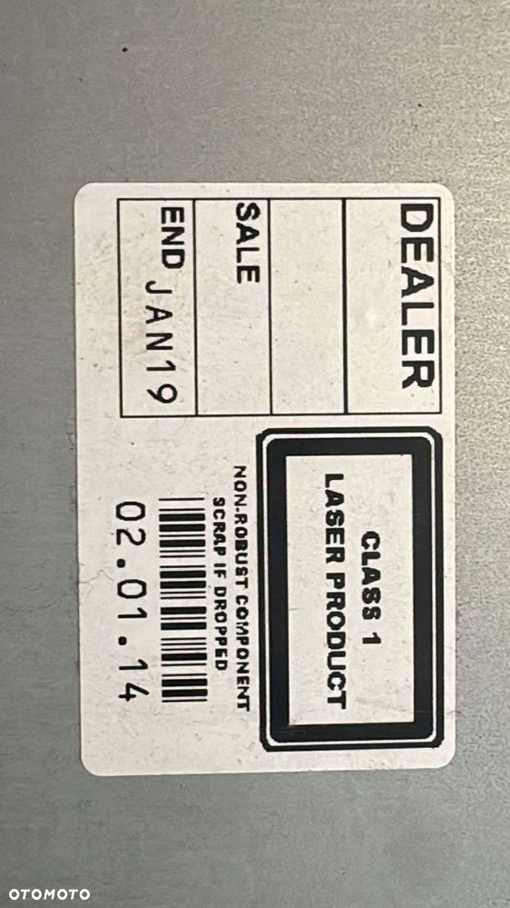 radio ford fiesta mk7 lift 2014r - 2