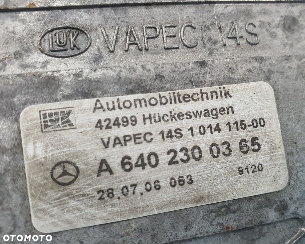 POMPA VACU VACUM MERCEDES W245 2.0 CDI A6402300365 - 3