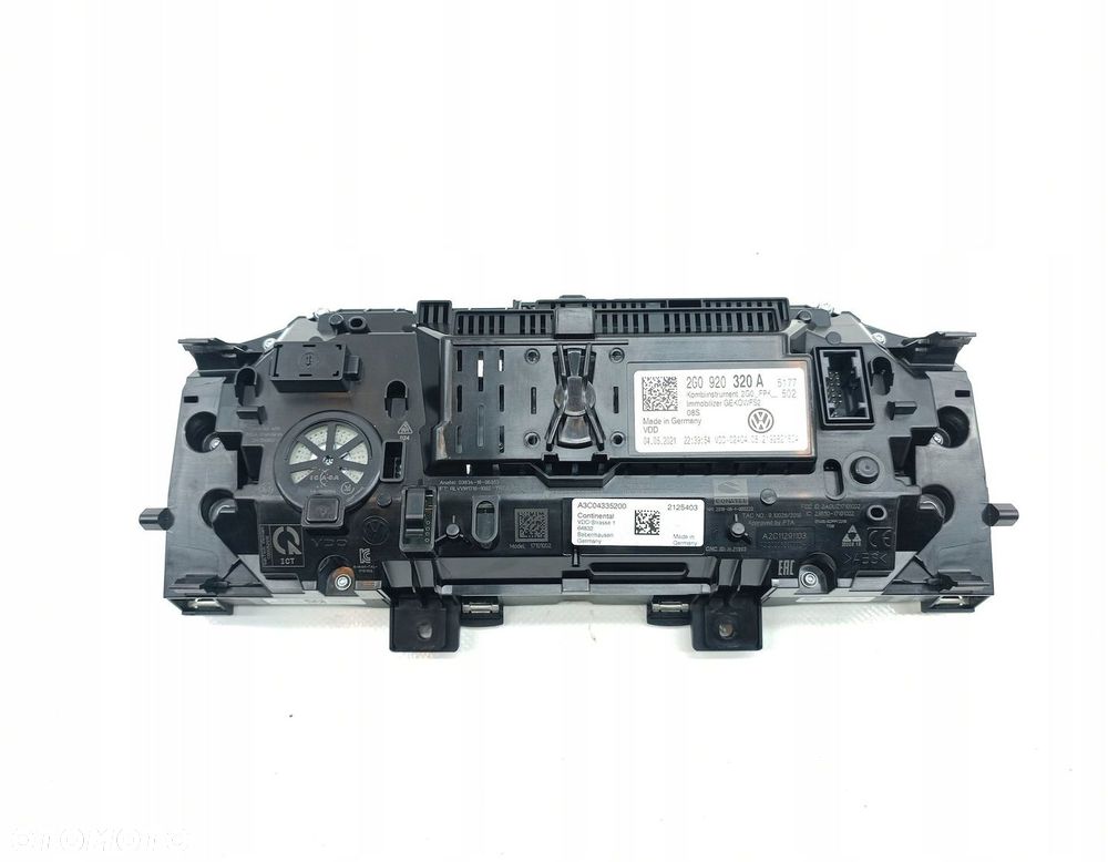 ZEGARY LICZNIK WYŚWIETLACZ VIRTUAL COCKPIT VW T-CROSS 1.0 2G0920320A - 5