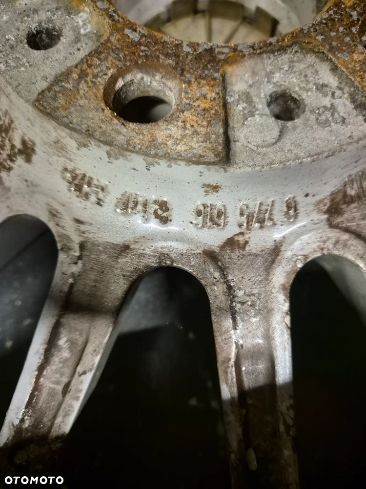 FELGI ALUMINIOWE KOMPLET R17 5x120 8Jx17 ET34 BMW OE 6775616 - 10