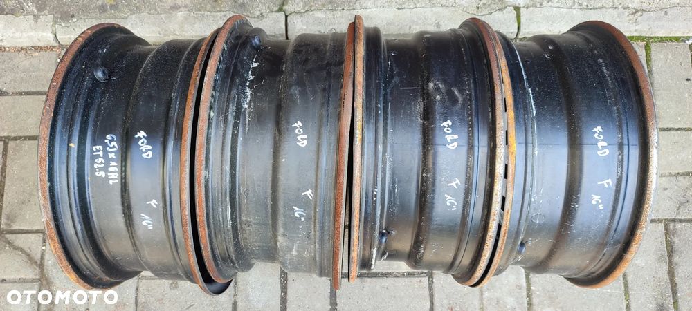 FELGI STALOWE 5x108 6.5Jx16 CALI ET52.5 FORD KOMPLET 4 SZTUKI - 8