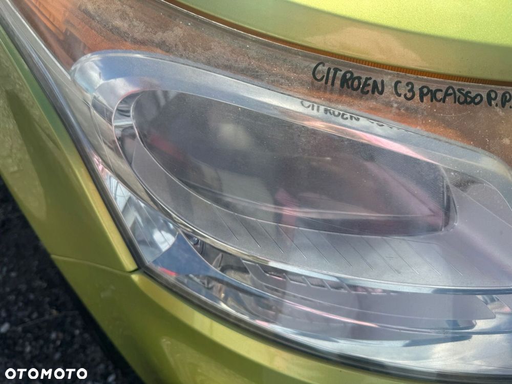CITROEN C3 PICASSO REFLEKTOR LAMPA PRZEDNIA PRAWA PRZÓD PRAWY - 7