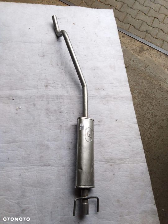 TŁUMIK ŚRODKOWY Opel Astra H 1.6i 16V  1720 P ALU 13110766 5852300 5852699 - 1