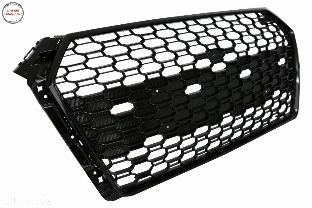 Grila Centrala Audi A4 B9 8W (2016-2018) Sedan Avant RS Design- livrare gratuita - 6
