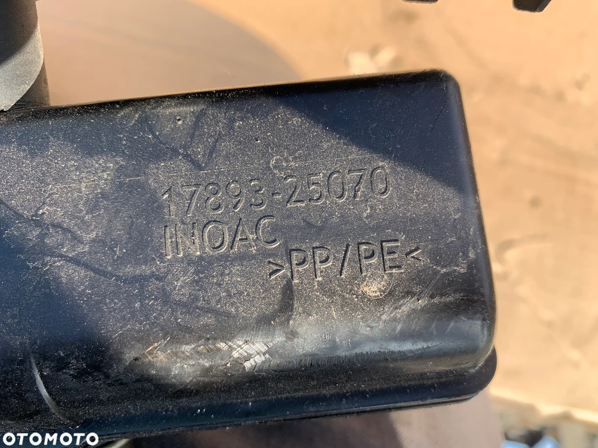 Przewód wąż rura dolot powietrza Toyota RAV4 V 19- 2.5 Hybrid 17881-25050 17881-25040 17893-25070 - 5