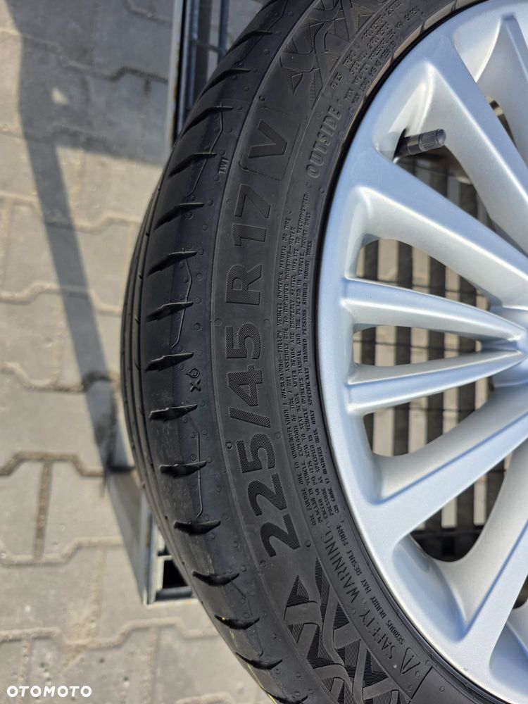 Astra k mokka astra j 5x105 r17 Opony 225/45 r17 2x michelin 21r 2x continental 23r czujniki tpms w komplecie - 8
