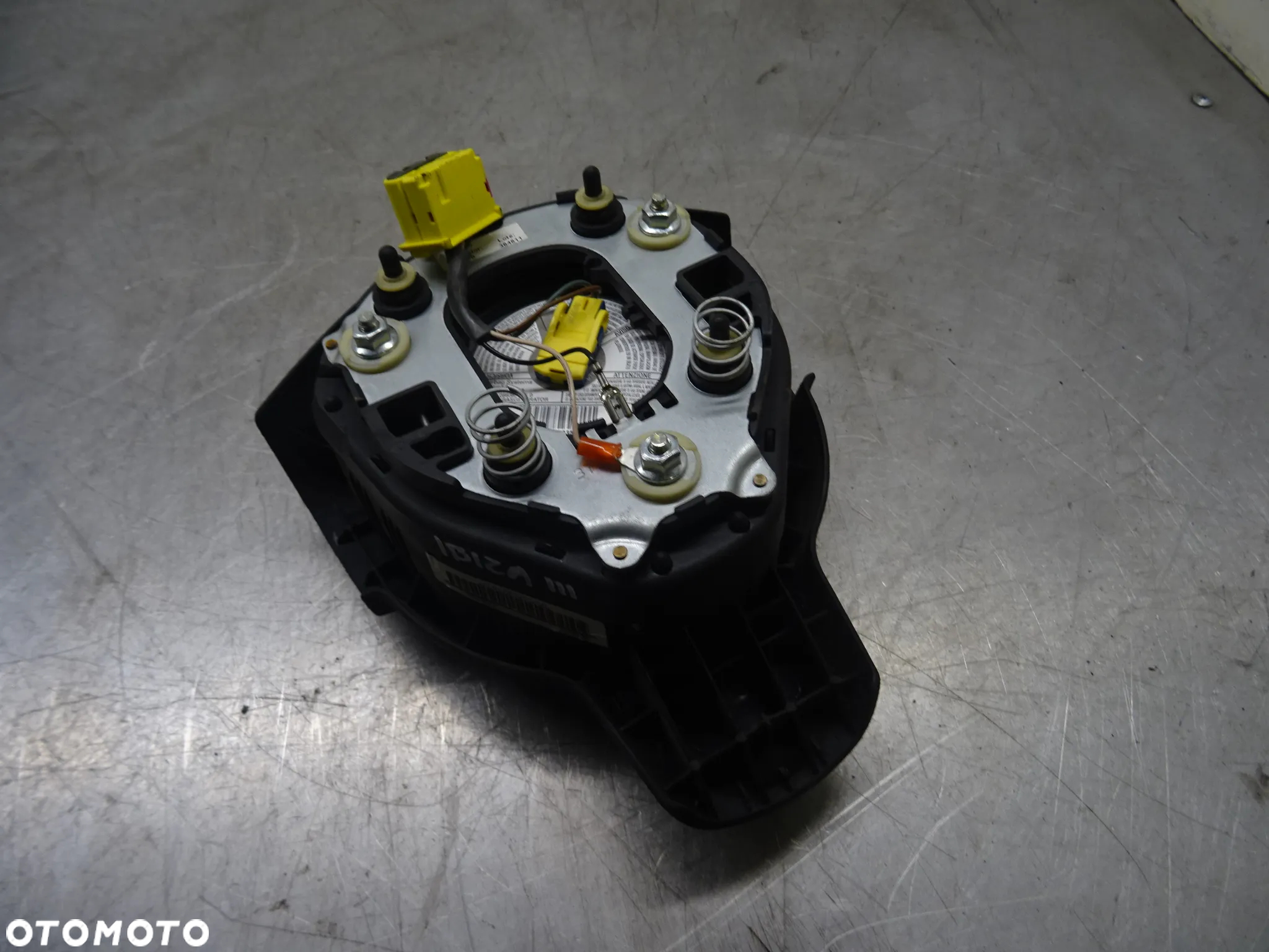 SEAT IBIZA III HB 3D 1.4B PODUSZKA AIRBAG KIEROWCY - 4