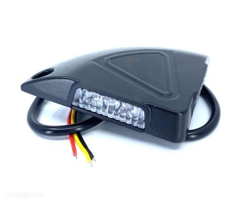 LAMPA LED BŁYSKOWA OSTRZEGAWCZA KOGUT WINDY RAMPY - 1