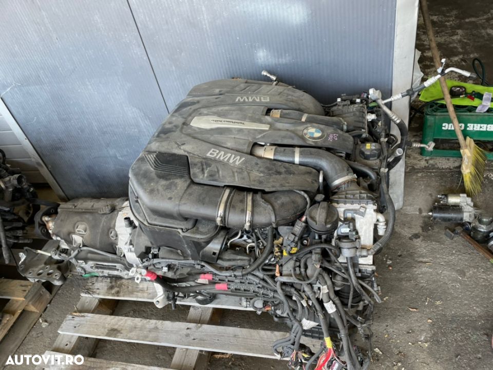 anexe motor bmw V8 benzină N63R 450hp 750i G11 750ix g12 750xi x6 f16 x5 F15 turbine alternator compresor ac clima injector injectoare