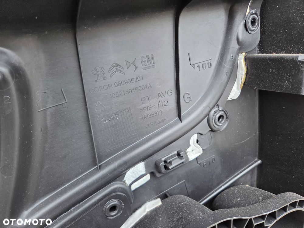 Boczek tapicerka drzwi lewa przednia Citroen Berlingo IV - 7