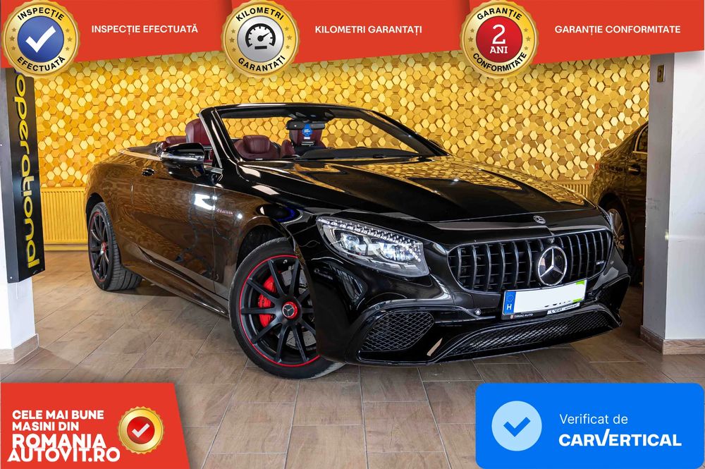Mercedes-Benz S 63 AMG Cabrio 4Matic AMG Speedshift 7G-MCT - 4