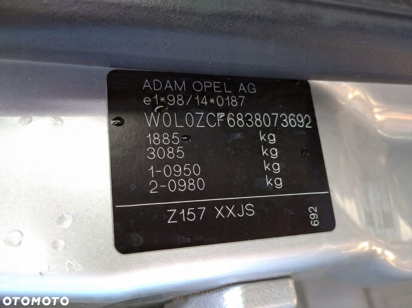 OPEL VECTRA C GTS 5D HB LIFTBACK LAMPA PRAWA TYŁ TYLNA EUROPA - 15