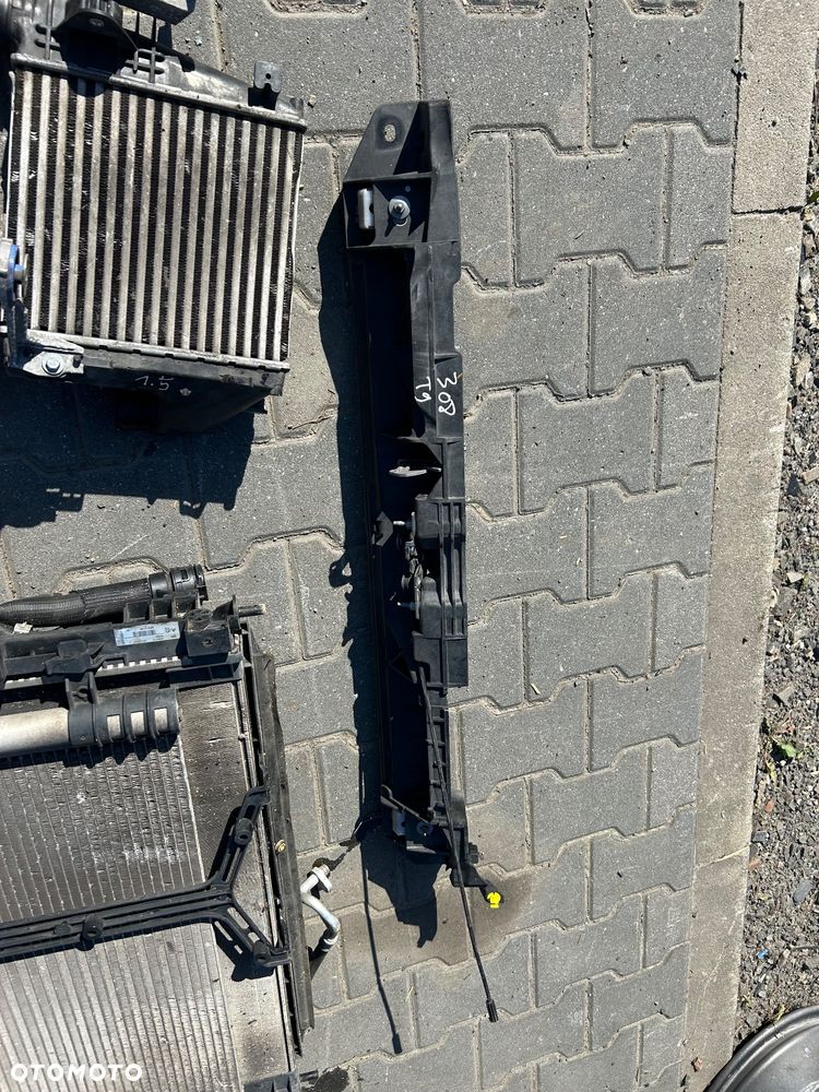 Peugeot 308 T9 lift komplet chłodnic 1.5 bhdi belka pod chłodnicę dolna belka górna wzmocnienie intercooler - 8