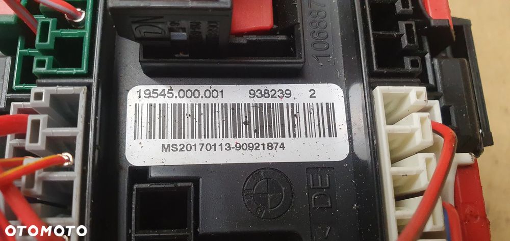 Moduł skrzynka bezpieczników BMW 3 F30 F31 9389068 - 4