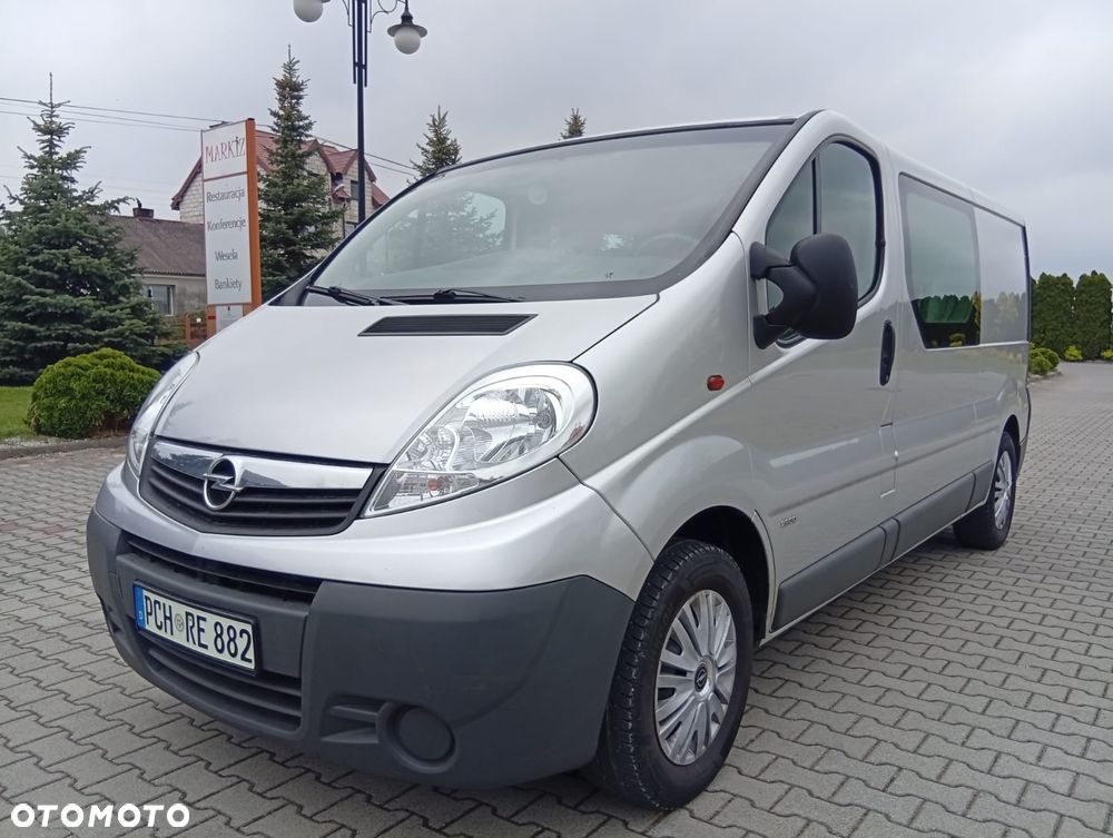 Opel VIVARO L2H1 Long Klima Elektryka Dubel Kabina 6os. Brygadówka - 1