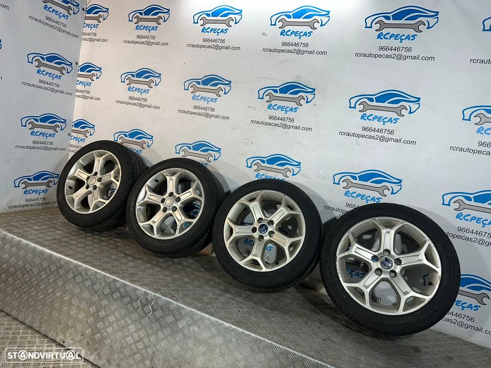 .Conjunto Jantes 17 Originais Ford 5x108 7.5J ET55 7S7J-1007-AA - 4