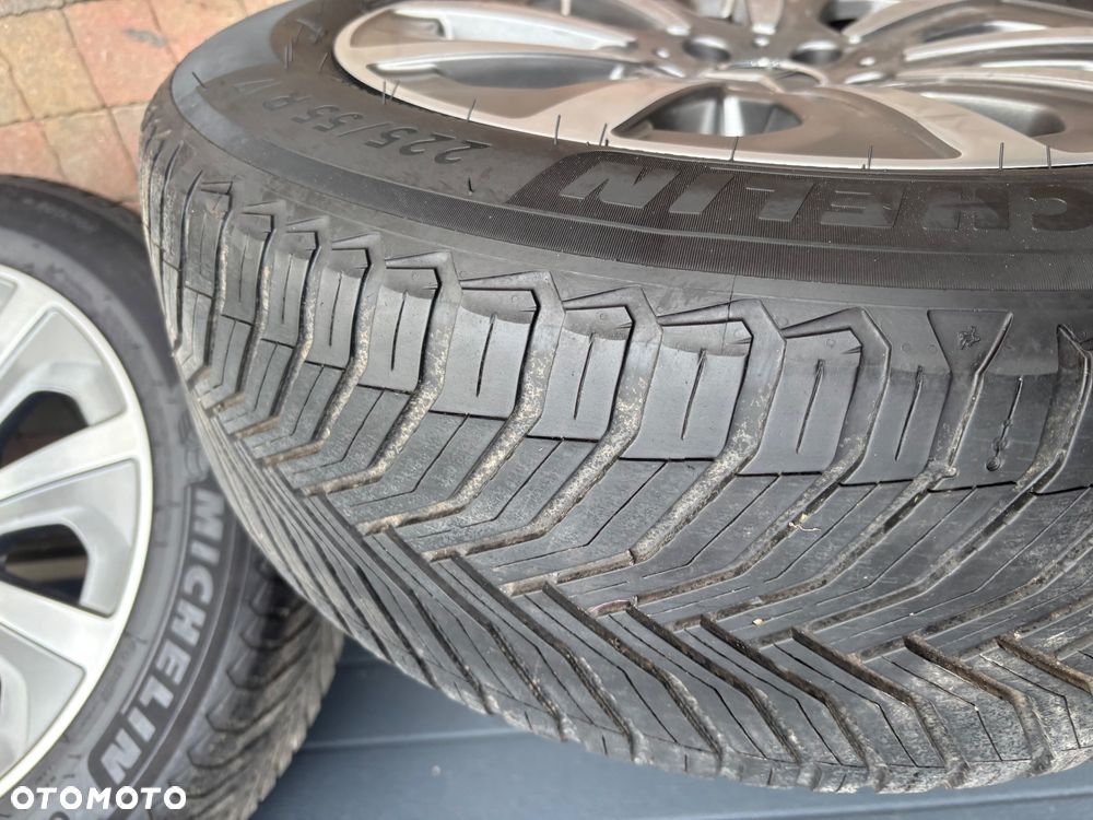 Alufelgi z Oponami 5x112 Mercedes 8jx17 ET 41 225/55/17 Michelin A2224010802 - 10