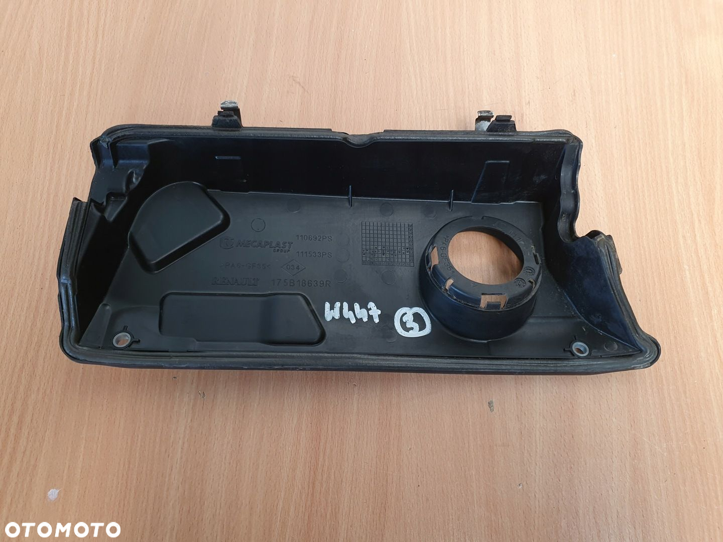 OSŁONA POKRYWA SILNIKA MERCEDES VITO W447 1.7CDI X-TRAIL T32 175B18639R - 10