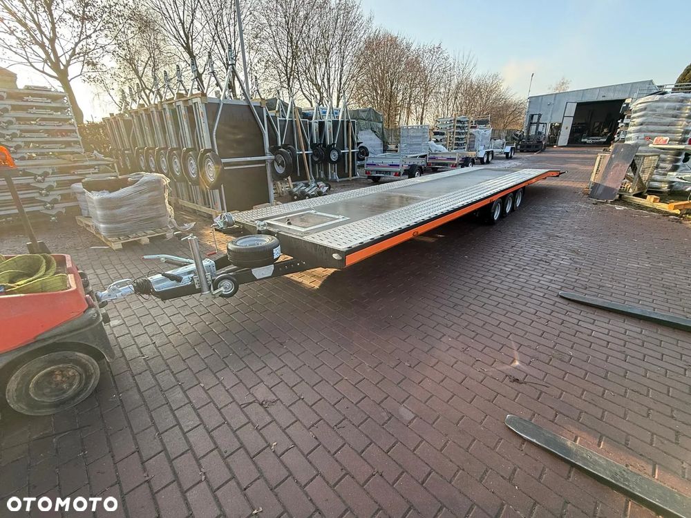 Niewiadów Laweta Boro Indiana Premium Color I3585M 8.5x2.1 dwa auta 3 osie koła 195/55R10c  Częstochowa od ręki - 3