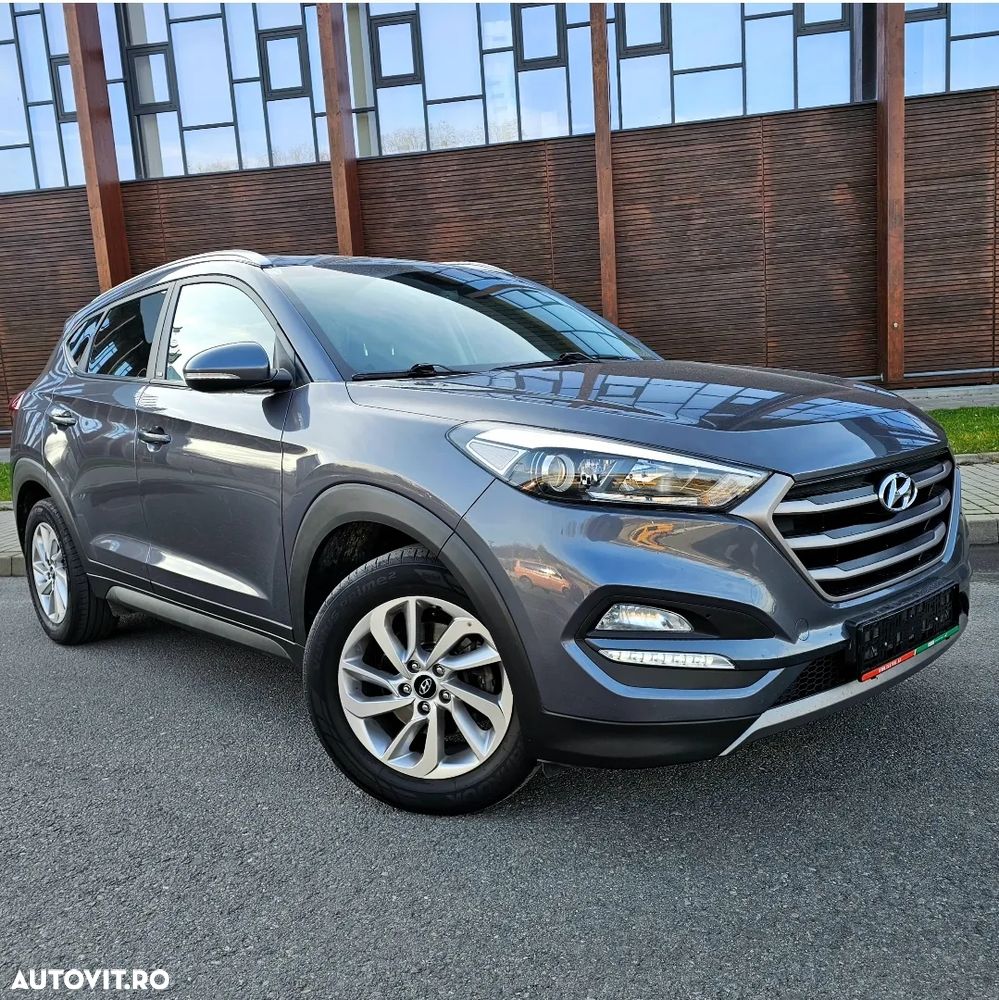 Hyundai Tucson blue 1.7 CRDi 2WD DCT Style - 1