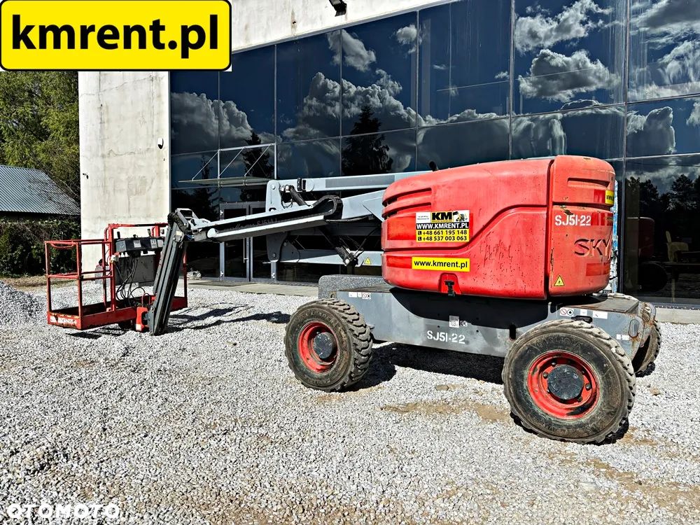 Skyjack SJ 51 AJ PODNOŚNIK KOSZOWY 2014R. MTH: 2488! | GENIE Z-51/30 RT , GENIE Z-45/25 RT, JLG450AJ, JLG 520AJ , HAULOTTE HA16 RTJ, MANITOU 160 ATJ, MANITOU 180 ATJ - 4