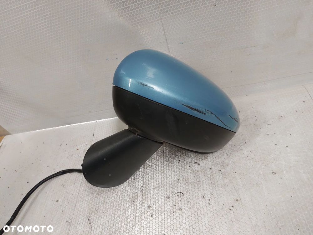 - LUSTERKO ELEKTRYCZNE LEWE OPEL MERIVA B 2 II Z21Z BŁEKITNY 5PIN - 1