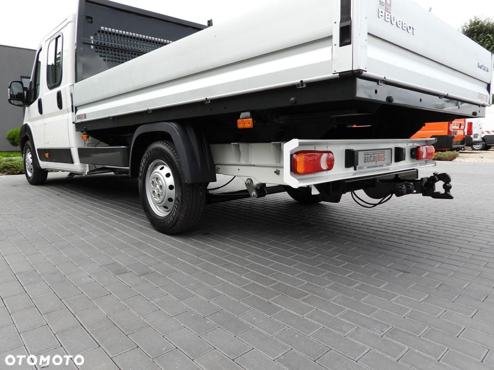 Peugeot BOXER SKRZYNIA PODWÓJNA KABINA DOKA 7 MIEJSC TEMPOMAT KLIMATYZACJA  140KM - 17