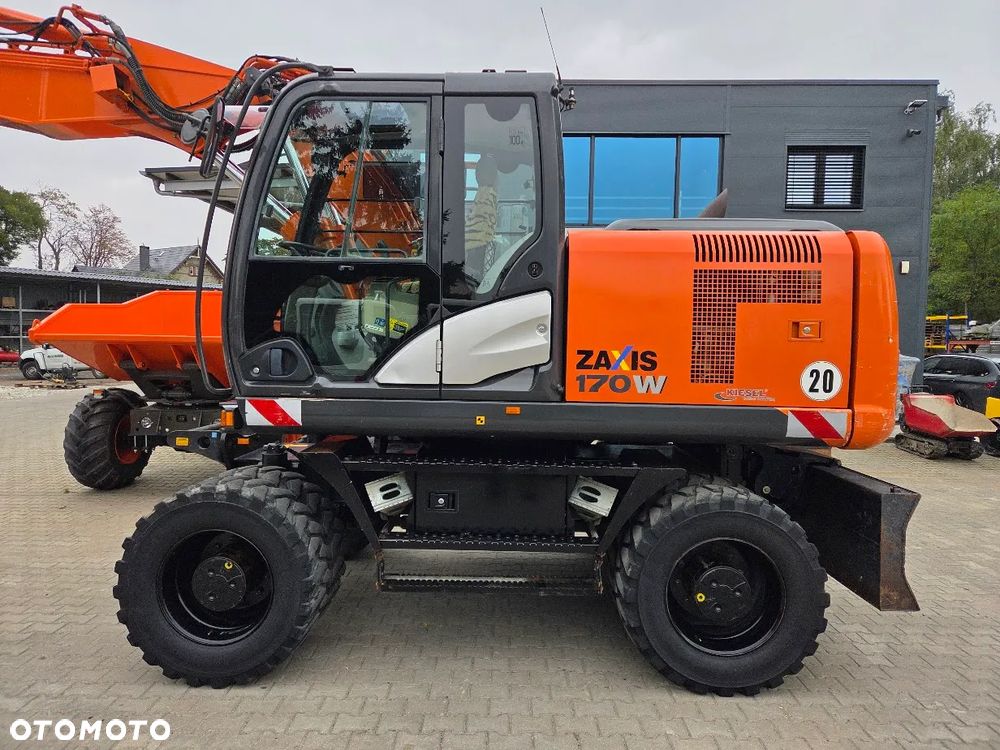 Hitachi Koparka Kołowa HITACHI ZX170W -5B Szybkozłącze Hydrauliczne + 3 łyżki - 2
