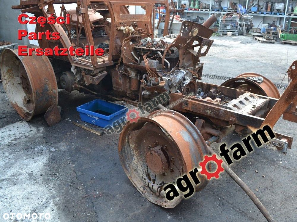 Deutz Agrostar 4.61 części, skrzynia biegów, oś - 2