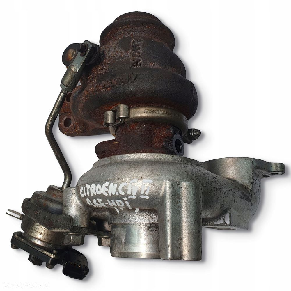 TURBOSPRĘŻARKA Citroen C3 II C4 II 1.6 HDI E-HDI 9673283680 9HP - 7