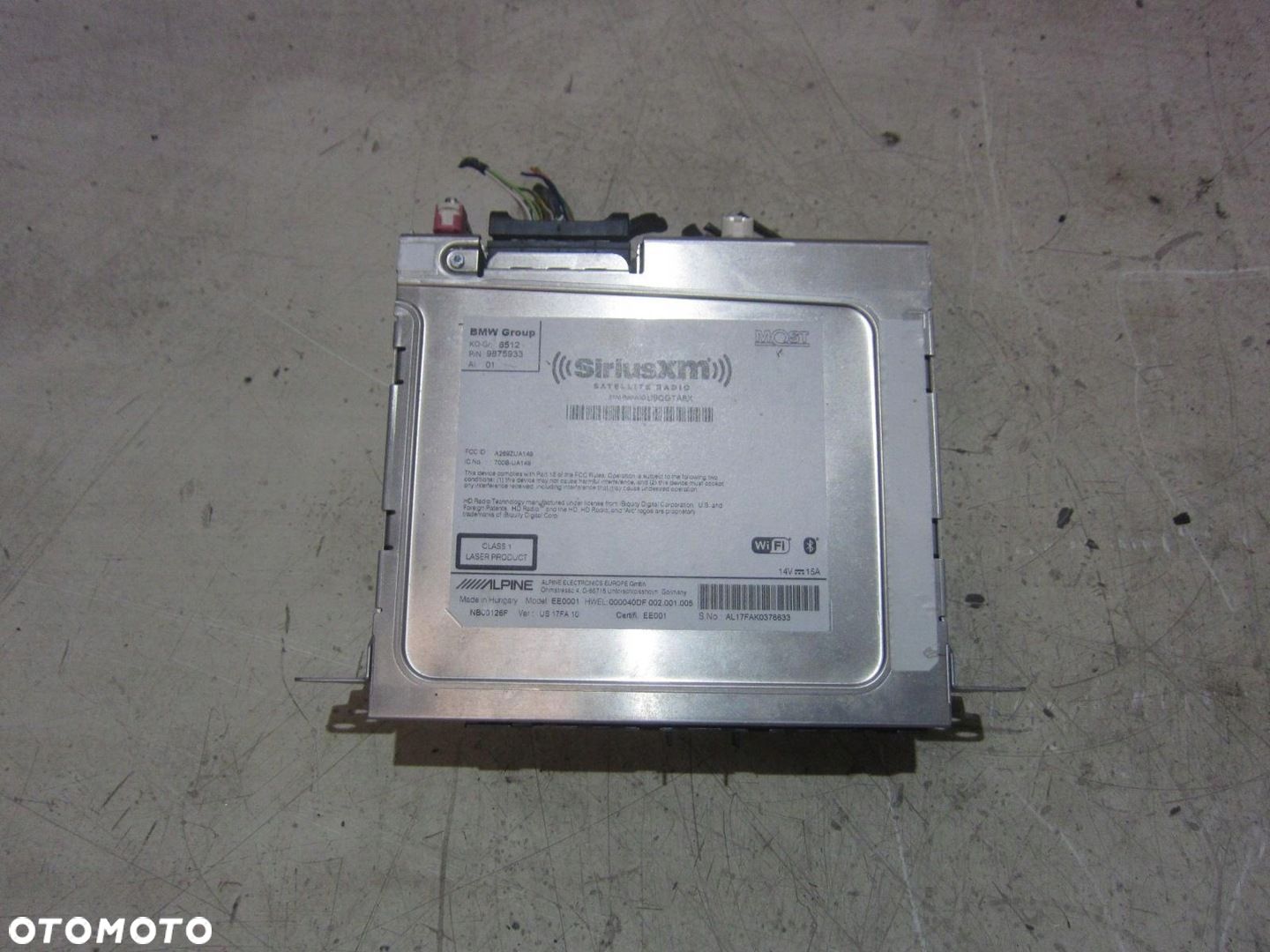 BMW X1 F48 MODUŁ STEROWNIK NAWIGACJI 9875933 8733474 8705966 65129875933 - 1
