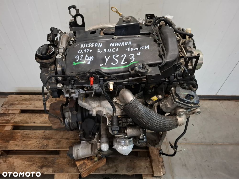 Silnik Nissan Navara 2,3DCI nr YS23 190KM rok 2017po przebiegu 92tys kilometrów nr YS23C270 - 1