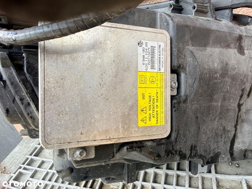 Lampa przednia BMW 3 E90 E91 XENON NIESKRĘTNY LEWA EUROPA ORYGINALNA ZKW - 3