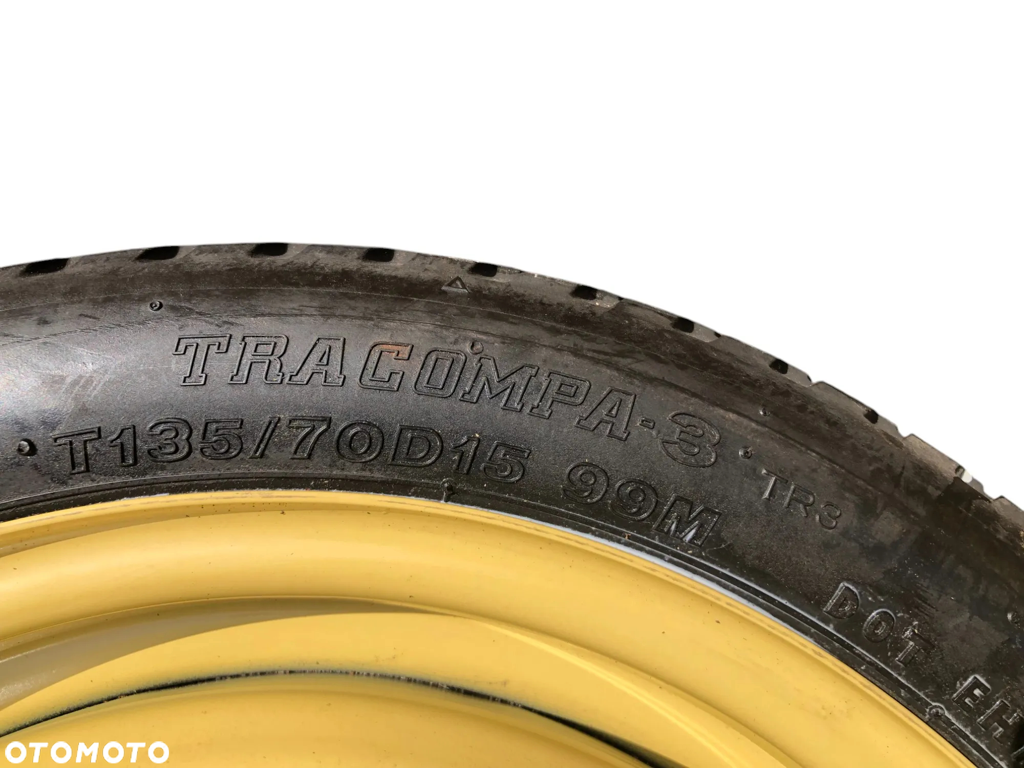 Koło Zapasowe Dojazdowe 135/70R15 5x114,3 67.1MM Mazda Honda - Gwarancja Wysyłka Montaż - 4