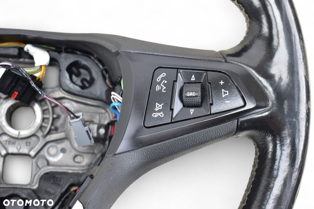 Kierownica Skóra Multi Multifunkcyjna OPEL CORSA E 39035999 - 3
