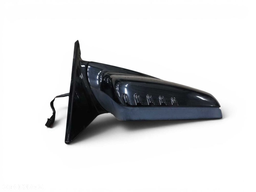 Lusterko prawe 2x 3 pin BMW E46 Coupe cabrio black sapphire elektryczne składane anglik - 3