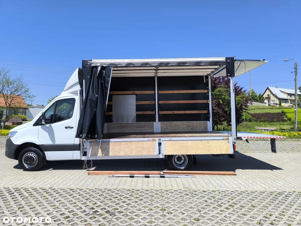 Mercedes-Benz Sprinter 519,190KM, Winda + Plandeka 8 Palet, Firana, Salon Polska! - 17