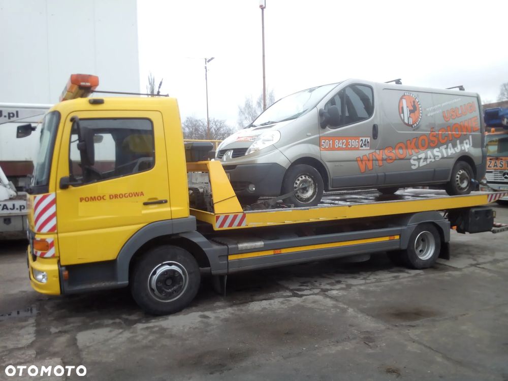 Mercedes-Benz Pomoc Drogowa Lawet Mercedes 917 Hydrauliczna Opuszczana Platforma Wciągarka Widelec Pilot - 8