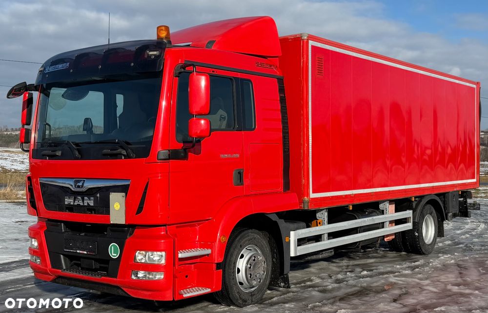 MAN TGM 15.290 / KONTENER / WINDA / AUTOMAT / SYPIALKA / 16 EUROPALET / 7 700 KG ŁADOWNOŚCI / 2017 ROK - 1