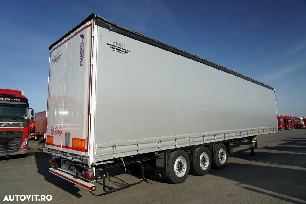 Schmitz Cargobull CORTINĂ / JOLODA / REMORCA RODA / VARIOS / 385/55 R22.5 / ACOPERIȘ CULISANT - 6