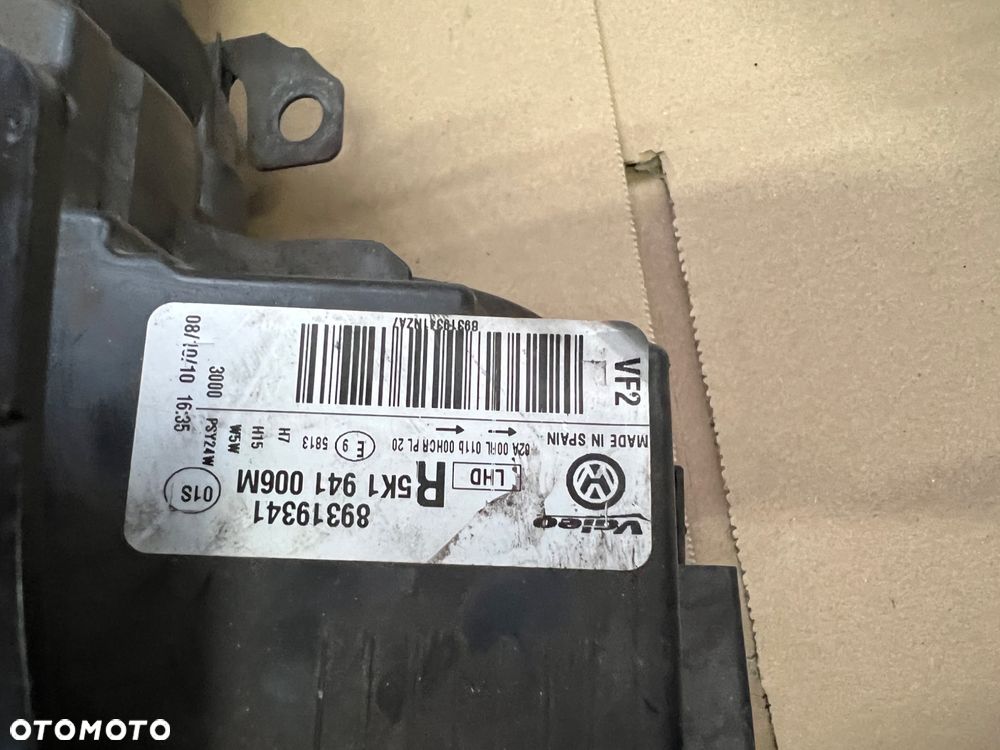 Lampa prawa  VW Golf VI - 2