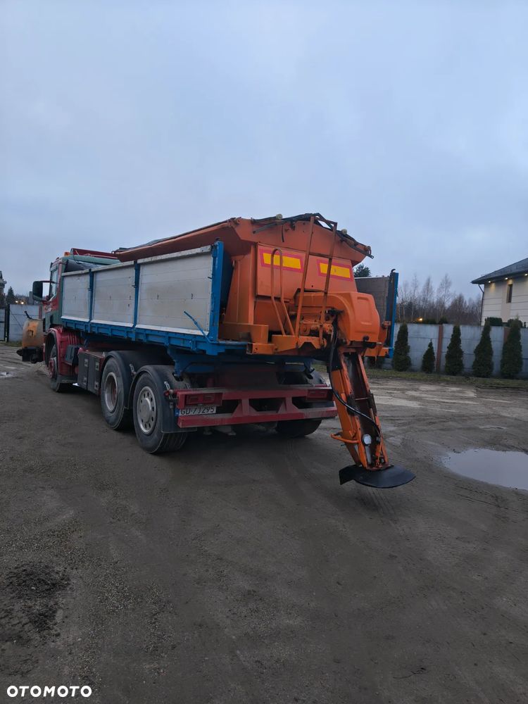 Scania Wywrotka, pług, piaskarka, posypywarka, AKCJA ZIMA - 4