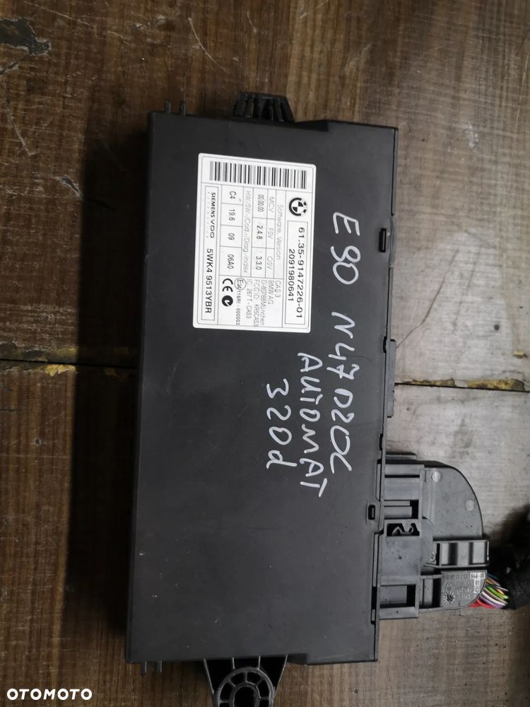 ZESTAW KOMPUTER STEROWNIK SILNIKA DDE 8506374 BMW E87 E90 E84 2.0d N47 320d 0281016067 2 KLUCZE CAS 3 - 4