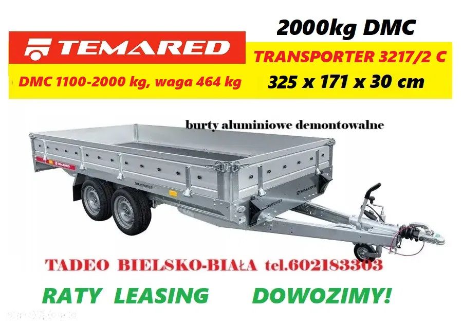 TEMARED TRANSPORTER 3217/2 C 2000kg