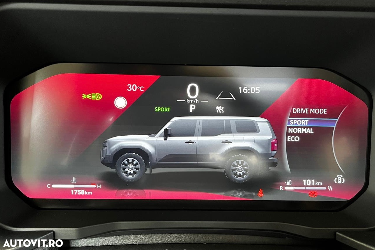 Toyota Land Cruiser 2.8l D-4D 204 CP A/T 7 locuri Luxury AVS Black - 28